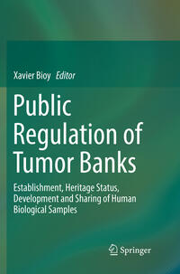 Public Regulation of Tumor Banks