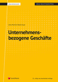 Unternehmensbezogene Geschäfte (Skriptum)