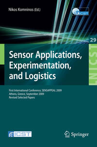 Sensor Applications, Experimentation, and Logistics