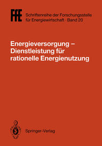 Energieversorgung— Dienstleistung für rationelle Energienutzung