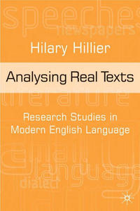 Analysing Real Texts