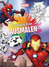 Marvel Helden zum Ausmalen