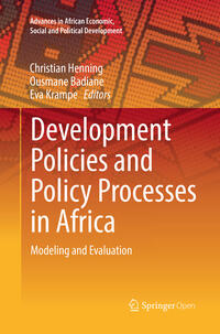 Development Policies and Policy Processes in Africa