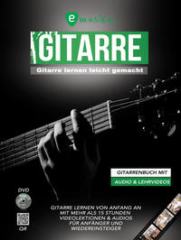 Gitarre lernen leicht gemacht mit Audio und Lehrvideos