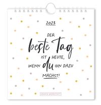 Postkartenkalender 2023 "Der beste Tag"