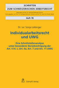 Individualarbeitsrecht und UWG