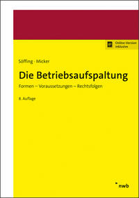 Die Betriebsaufspaltung