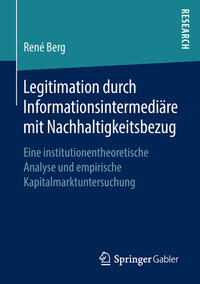 Legitimation durch Informationsintermediäre mit Nachhaltigkeitsbezug