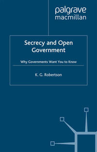 Secrecy and Open Government