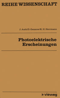 Photoelektrische Erscheinungen