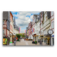 Premium Textil-Leinwand 75 x 50 cm Quer-Format Montabaur Impressionen | Wandbild, HD-Bild auf Keilrahmen, Fertigbild auf hochwertigem Vlies, Leinwanddruck von Dirk Meutzner