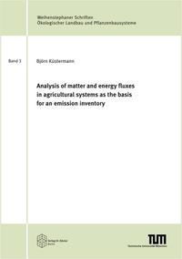 Analysis of matter and energy fluxes in agricultural systems as the basis for an emission inventory