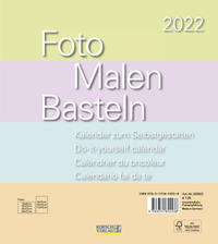 Foto-Malen-Basteln Bastelkalender Pastell 2022