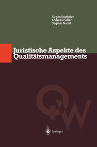 Juristische Aspekte des Qualitätsmanagements