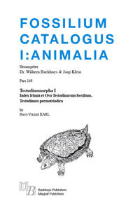 Fossilium Catalogus Animalia Pars 149