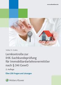 Lernkontrolle zur IHK-Sachkundeprüfung für Immobiliendarlehnsvermittler nach § 34i GewO