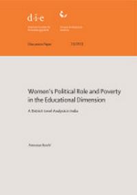 Women's political role and poverty in the educational dimension