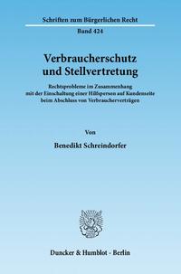 Verbraucherschutz und Stellvertretung.