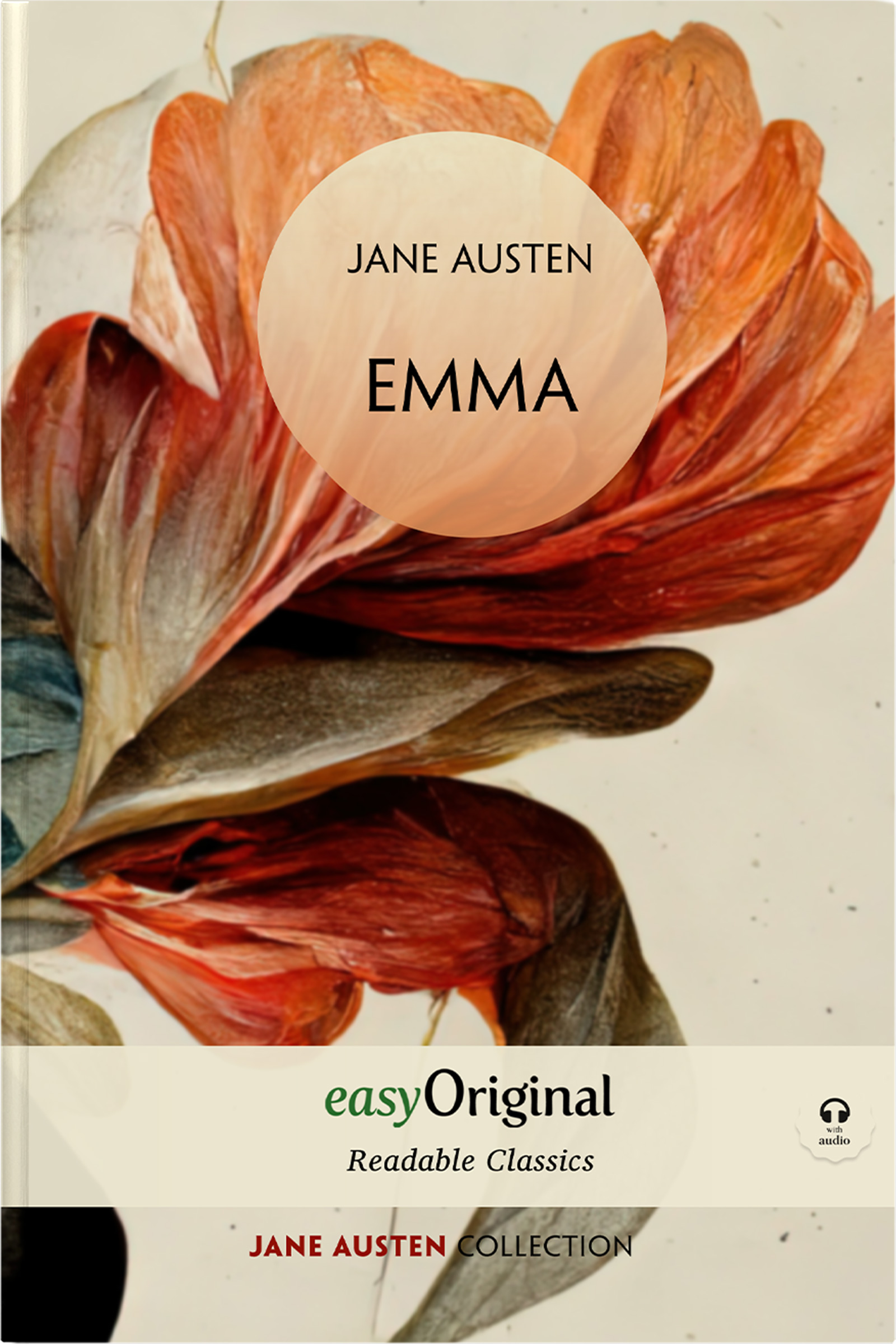 Emma (with audio-online) Readable Classics Geschenkset + Marmorträume Schreibset Basics