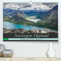 Norwegen, Oppland (Premium, hochwertiger DIN A2 Wandkalender 2022, Kunstdruck in Hochglanz)