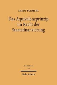 Das Äquivalenzprinzip im Recht der Staatsfinanzierung