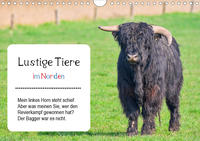 Lustige Tiere im Norden (Wandkalender 2021 DIN A4 quer)