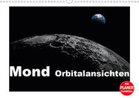 Mond Orbitalansichten (Wandkalender 2021 DIN A3 quer)