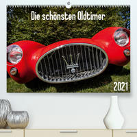 Die schönsten Oldtimer 2021 (Premium, hochwertiger DIN A2 Wandkalender 2021, Kunstdruck in Hochglanz)