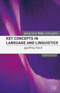 Key Concepts in Language and Linguistics