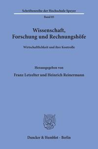 Wissenschaft, Forschung und Rechnungshöfe.