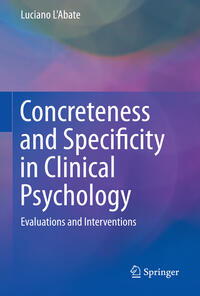 Concreteness and Specificity in Clinical Psychology