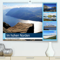 Im hohen Norden - Eindrücke aus Norwegen (Premium, hochwertiger DIN A2 Wandkalender 2023, Kunstdruck in Hochglanz)